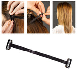 Maxbell 2Pieces Facelift Bands w/ Clips Stretch Cloth Nylon for Face Lift Eyebrows