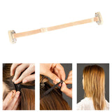 Maxbell 2Pcs Facelift Bands w/ Clips Stretch Cloth for Face Lift Eyebrows Women