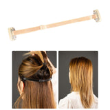 Maxbell 2Pcs Facelift Bands w/ Clips Stretch Cloth for Face Lift Eyebrows Women