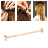 Maxbell 2Pcs  Facelift Bands with Clips Stretch Cloth Nylon for Face Lift Eyebrows