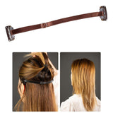 Maxbell 2x Facelift Bands w/ Clips Stretch Cloth Nylon for Face Lift Eyebrows Women