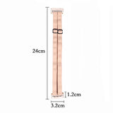 Maxbell 2Pcs Facelift Bands w/ Clips Stretch Cloth for Face Lift Eyebrows Women