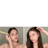 Maxbell 2Pcs Facelift Bands w/ Clips Stretch Cloth for Face Lift Eyebrows Women