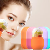 Maxbell 2Pcs Ice Facial Roller Massage Cups Beauty Cold Massage Face Skin Care Tool