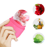 Maxbell Ice Facial Roller Massage Cups Cold Massage Skin Care and Face Towel Mask