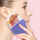 Maxbell 2 Pieces Silicone Ice Massage Cup Cooling Icing for Muscle Spasms Body