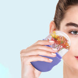 Maxbell 2 Pieces Silicone Ice Massage Cup Cooling Icing for Muscle Spasms Body