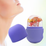 Maxbell 2 Pieces Silicone Ice Massage Cup Cooling Icing for Muscle Spasms Body
