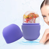 Maxbell 2 Pieces Silicone Ice Massage Cup Cooling Icing for Muscle Spasms Body