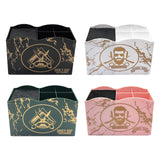 Maxbell 2 PCS Haircut Tool Storage Box Barber Scissors Rack Salon Large with Divider