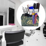 Maxbell 2 PCS Haircut Tool Storage Box Barber Scissors Rack Salon Large with Divider