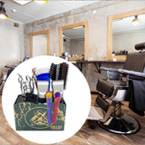 Maxbell 2 PCS Haircut Tool Storage Box Barber Scissors Rack Salon Large with Divider