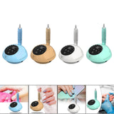 Electric Nail Drill 30000RPM Tools Rechargeable for Manicure Pedicure DIY Blue