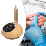Electric Nail Drill 30000RPM Tools Rechargeable for Manicure Pedicure DIY Yellow