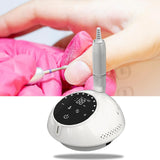 Electric Nail Drill 30000RPM Tools Rechargeable for Manicure Pedicure DIY White