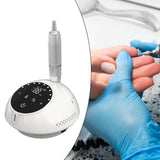 Electric Nail Drill 30000RPM Tools Rechargeable for Manicure Pedicure DIY White