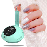 Electric Nail Drill 30000RPM Tools Rechargeable for Manicure Pedicure DIY Green