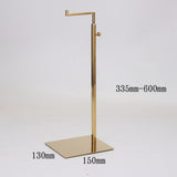 Maxbell 2xHandbag Display Rack Shoulder Bags Purse Stand Multi Purpose for Countertop Gold Mirror