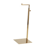 Maxbell 2xHandbag Display Rack Shoulder Bags Purse Stand Multi Purpose for Countertop Gold Mirror