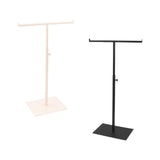 Maxbell 2 Purse Display Stand Rack Bag Bracelet Jewelry Scarf Handbag Holder Black