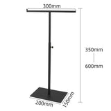 Maxbell 2 Purse Display Stand Rack Bag Bracelet Jewelry Scarf Handbag Holder Black