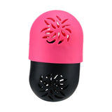 Maxbell 2xMakeup Blender Holder Hollowed Reusable Drying Case Washable Cosmetic Box