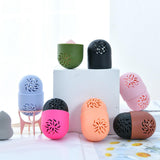 Maxbell 4xMakeup Blender Holder Hollowed Reusable Drying Case Washable Cosmetic Box