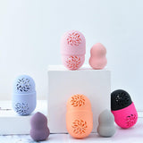 Maxbell 4xMakeup Blender Holder Hollowed Reusable Drying Case Washable Cosmetic Box