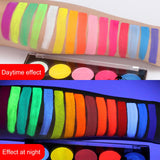 Maxbell 5xFace Body Paint Makeup Painting Kit with Brush for Holiday Artist Kids Adult