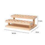 Maxbell Essential Oil Storage Rack, 2 Layers for Makeup Shelf Decor Beauty Salons - Aladdin Shoppers