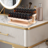 Maxbell Essential Oil Storage Rack, 2 Layers for Makeup Shelf Decor Beauty Salons - Aladdin Shoppers