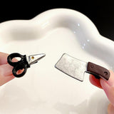 Maxbell 5xMini Knife Hair Clips Small Hip Hop Creative Hair Pins for Women Girls Party