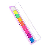 Maxbell 2xFace Body Paint Luminous Face Painting Makeup Kit for Halloween Stage Adults