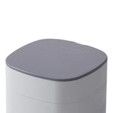 Maxbell Jewelry Organizer Rotatable Jewelry Display Case for Watches Ear Studs Rings White