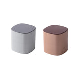 Maxbell Jewelry Organizer Rotatable Jewelry Display Case for Watches Ear Studs Rings White