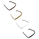 Maxbell Square Sunglass Headbands for Curly Hair Sunglasses Shape Headband for Women Deep Brown