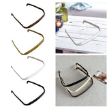 Maxbell Square Sunglass Headbands for Curly Hair Sunglasses Shape Headband for Women Deep Brown