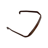 Maxbell Square Sunglass Headbands for Curly Hair Sunglasses Shape Headband for Women Deep Brown