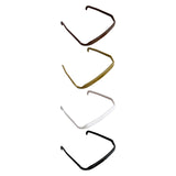 Maxbell Square Sunglass Headbands for Curly Hair Sunglasses Shape Headband for Women Deep Brown