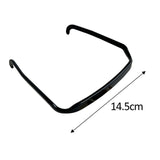 Maxbell Square Sunglass Headbands for Curly Hair Sunglasses Shape Headband for Women Black
