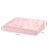 Maxbell Rings Display Stand Portable Jewelry Organizer for Dresser Countertop Stores inclined plane