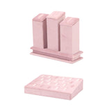 Maxbell Rings Display Stand Portable Jewelry Organizer for Dresser Countertop Stores inclined plane