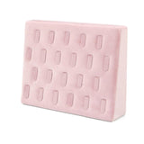 Maxbell Rings Display Stand Portable Jewelry Organizer for Dresser Countertop Stores inclined plane