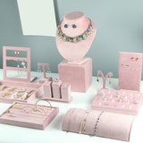 Maxbell Rings Display Stand Portable Jewelry Organizer for Dresser Countertop Stores inclined plane