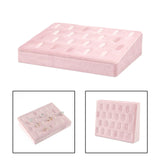 Maxbell Rings Display Stand Portable Jewelry Organizer for Dresser Countertop Stores inclined plane