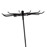 Maxbell Necklaces Holder Metal Jewelry Organizer for Necklaces Pendant Rings Black