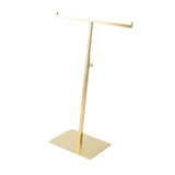 Maxbell Stainless Steel Necklace Earring Holder Jewelry Display Holder for Shop Golden