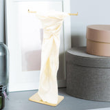 Maxbell Stainless Steel Necklace Earring Holder Jewelry Display Holder for Shop Golden