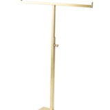 Maxbell Stainless Steel Necklace Earring Holder Jewelry Display Holder for Shop Golden