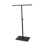 Maxbell Stainless Steel Necklace Earring Holder Jewelry Display Holder for Shop Black